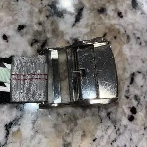 Off-White Silver and Black Utility Belt with Red Detail Off-White | Accessories | Offwhite Silver And Black Utility  main image 4